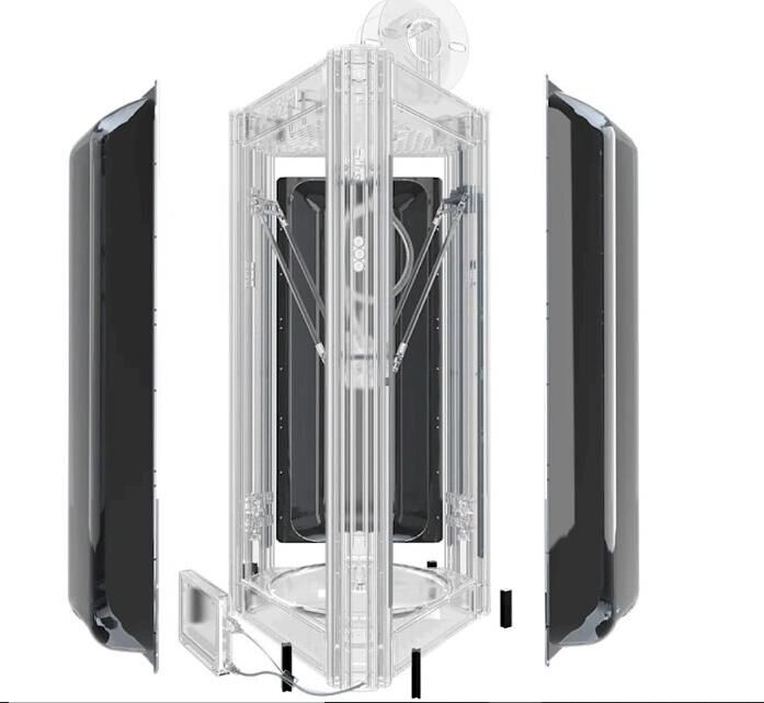 Flsun V400 3D Yazıcı İçin Kabin (ENCLOSURE)