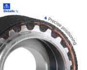 Gates-LL-2gt GT2 EPDM Kayış  6mm