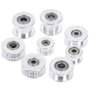 GT2 6mm Avare Kasnak / Rulmanlı Kasnak - 16 Diş Dişsiz