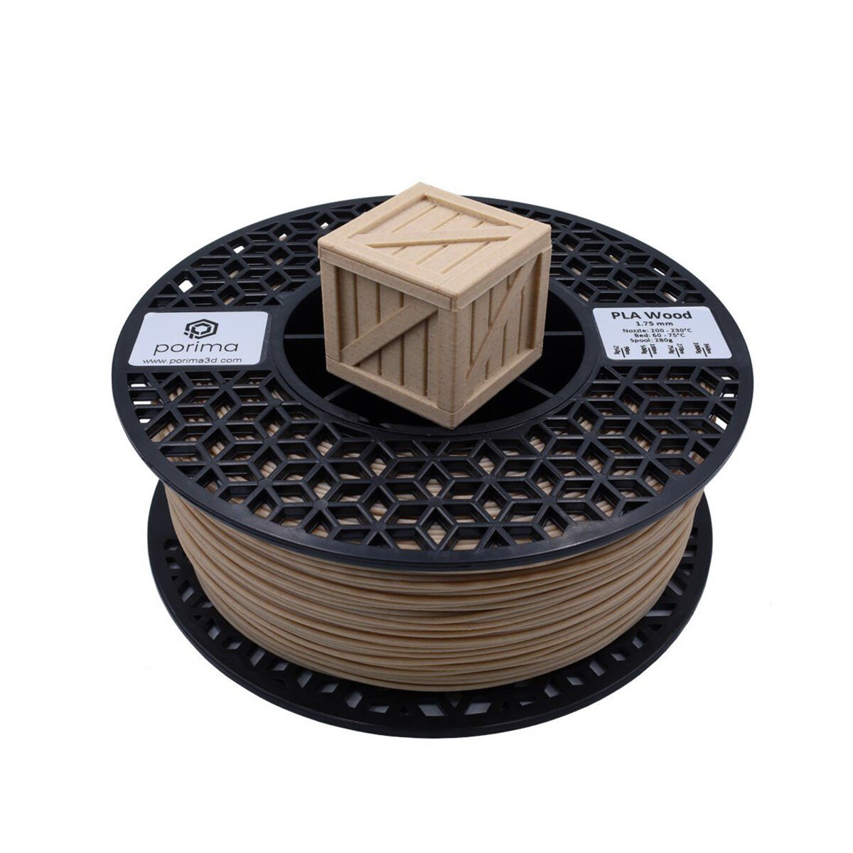 Porima PLA Wood Filament 500gr