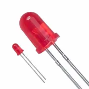 Kırmızı 5 mm LED 15 Adet