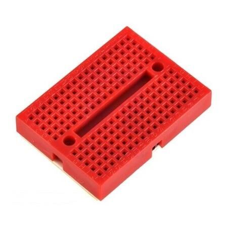 Kırmızı Mini Yapışkanlı Breadboard