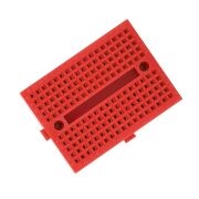Kırmızı Mini Yapışkanlı Breadboard