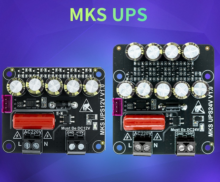 MKS Mini UPS 12v 24v modülü