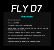 Mellow Fly D7 V1.0 7 sürücülü 3D Yazıcı Kartı
