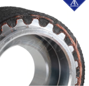 Mellow GT2 Kasnak - Siyah Renk 8mm 20 Diş