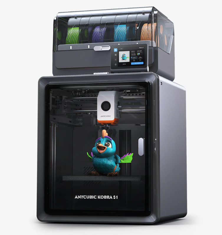 Anycubic Kobra S1 Combo Renkli Yazıcı