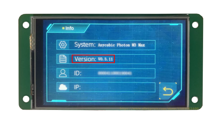 Anycubic Photon M3 Max Touch Screen