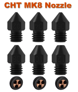 MK8 CHT Karbon Nozzle Çeşitleri