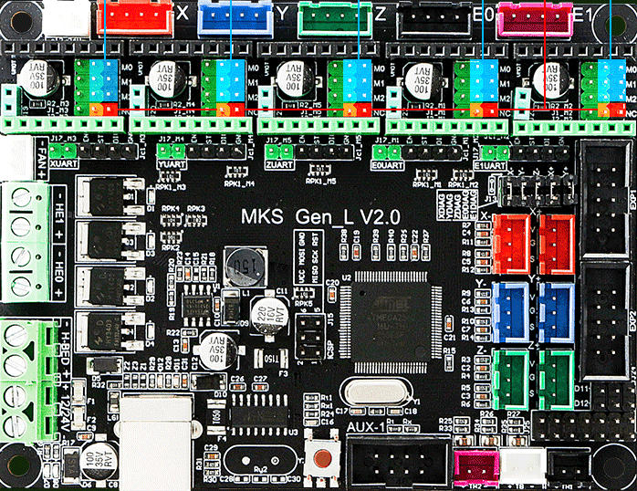 MKS GEN-L v2.1 3D Yazıcı Anakartı