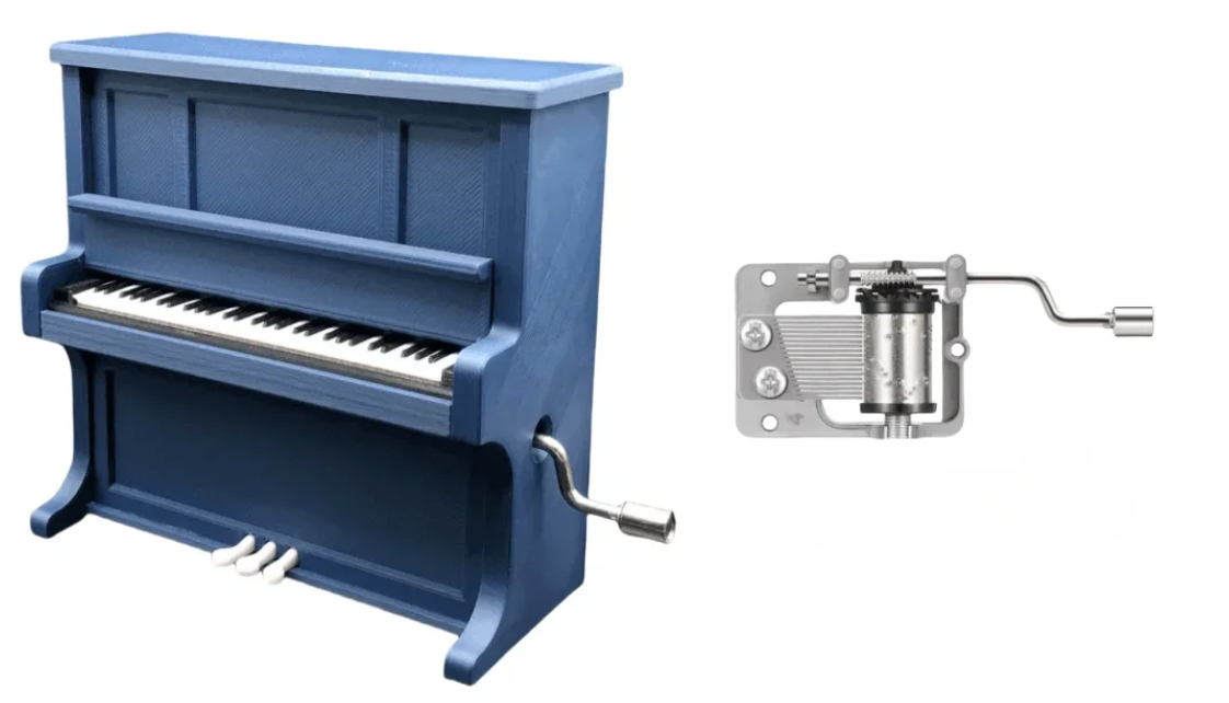 Bambu Lab Piano Music Box Kollu