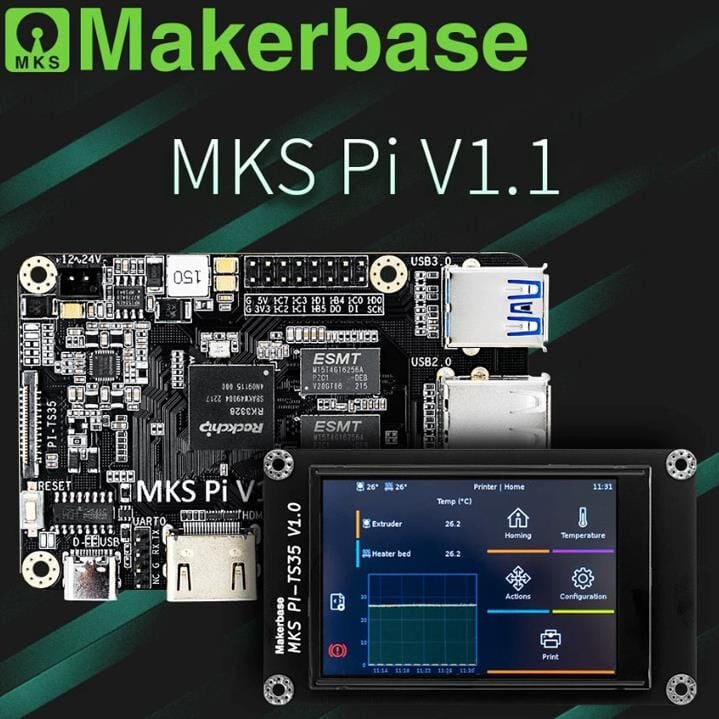 MKS PI ve TFT 3.5'' Ekran