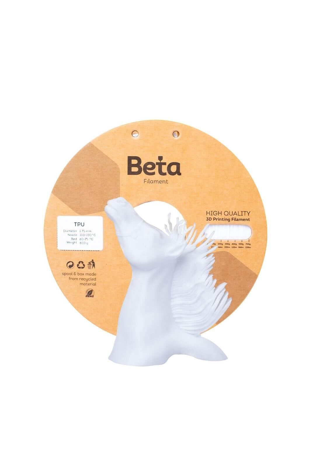 Beta TPU 95A Filament Çeşitleri