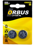 CR2032 3 Volt Lityum Pil 2'li Paket