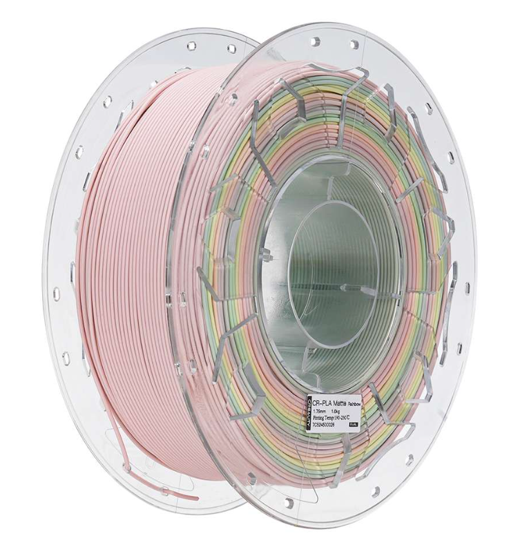 Creality CR-PLA Matte Rainbow Filament 1.75mm 1Kg