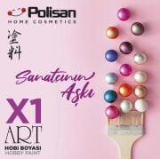 Polisan X1 Art Multisurface Akrilik Boya 120 ml (Tüm Renkler)