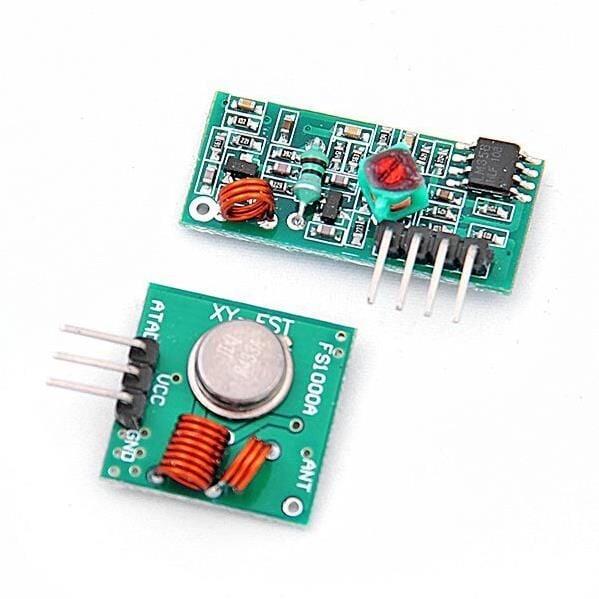RF Kablosuz Alıcı Verici Seti - 433 MHz