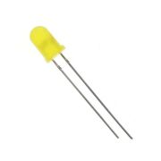 Sarı 5 mm LED 15 Adet