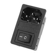 Sigortalı Anahtarlı Power Düğmesi Kulaksız IC-214A-S
