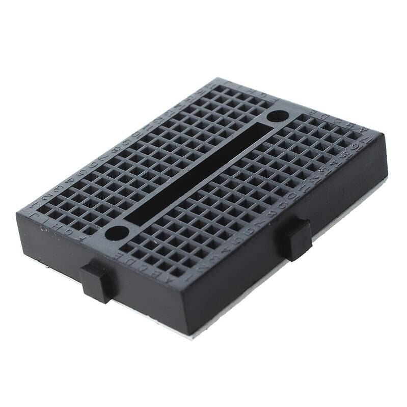 Siyah Mini Yapışkanlı Breadboard