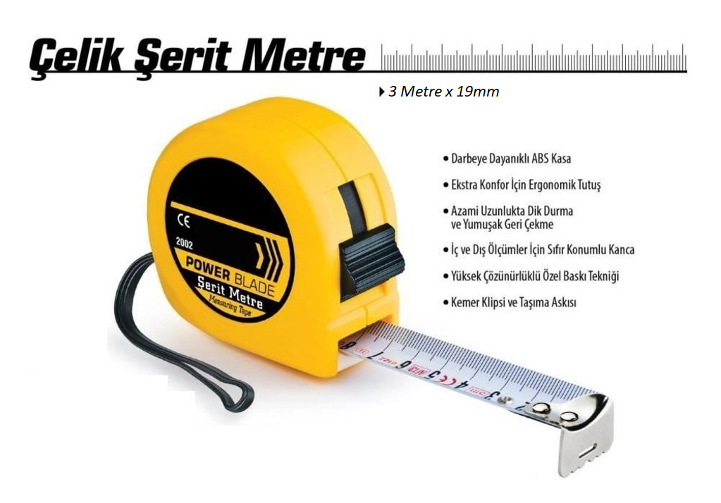 Şerit Metre 3M.