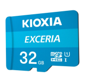 Kioxia 32GB Exceria MicroSDHC UHS-1 Class-10