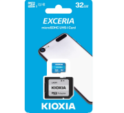 Kioxia 32GB Exceria MicroSDHC UHS-1 Class-10