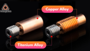 Trianglelab E3D Titanyum Bi-Metal (dişsiz) Barel