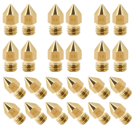 Kaliteli MK8 / Ender 3 Nozzle Çeşitleri