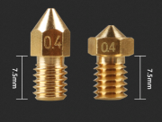 Yeni MK8 Pirinç Nozzle Çeşitleri