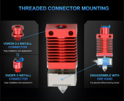 Red Lizard V2 Ender 3 Upgrade Hotend